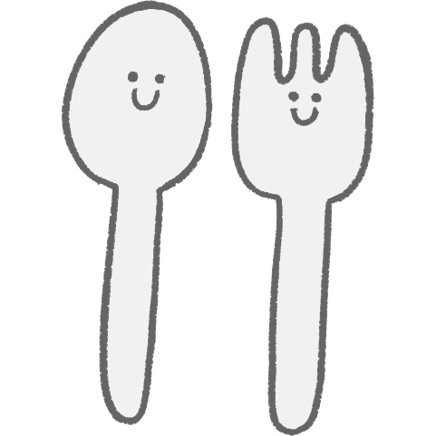 保育室で食べるこだわりごはん
