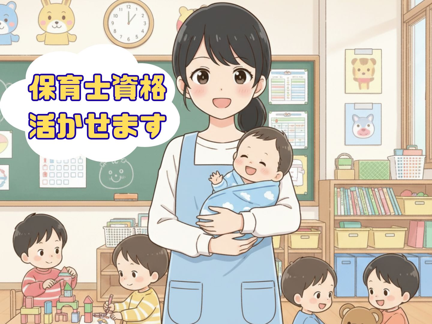 株式会社ホットスタッフ奈良(奈良県北葛城郡王寺町/法隆寺駅/保育士・保育スタッフ)_2