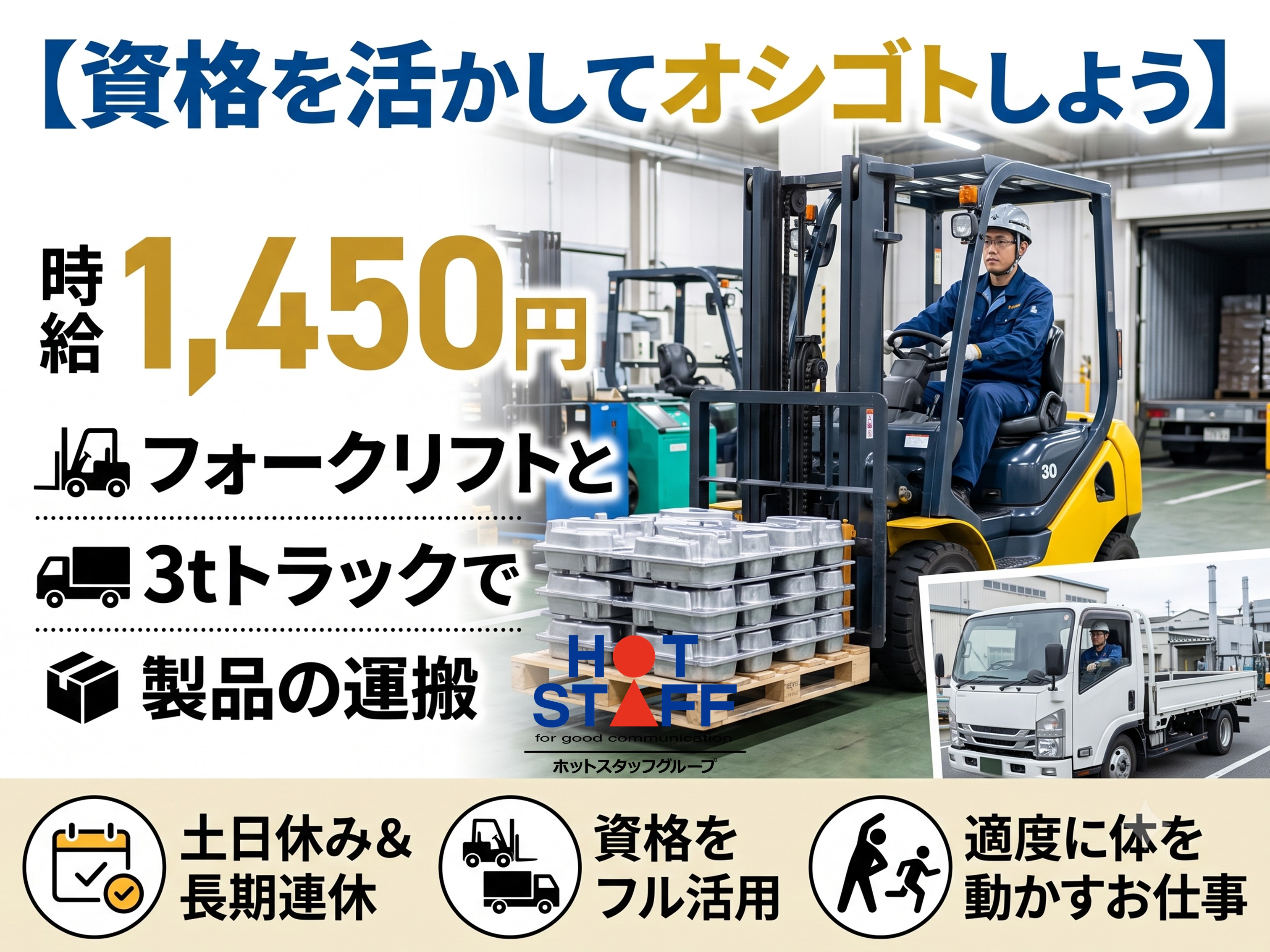 株式会社ホットスタッフ豊橋(愛知県豊橋市/新所原駅/構内作業・フォークリフト)_2