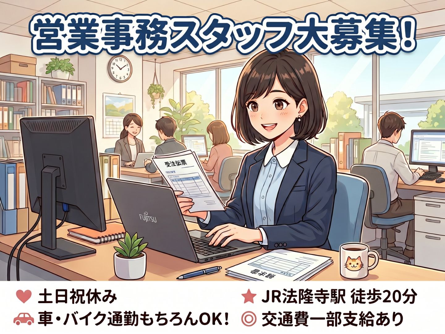 株式会社ホットスタッフ奈良（北葛城郡）の女性バイト求人情報